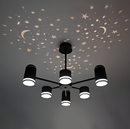 Люстра Starlight Sky Stars GX53x6 5W Black 250676-100005152