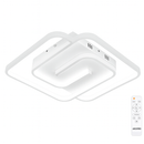 Стельова люстра біла світлодіодна L-42 cm Led 75W White Double Geometry Square 250964-100006155