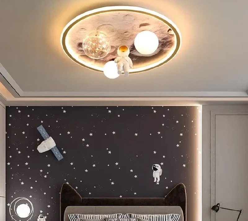 Стельовий світильник Astronaut ceiling D500 Led 55W 3000K 4000K 6000K Colorful 240358-100003131