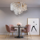 Люстра бронзова з білими матовими пелюстками D-80 cm 10xG9 Bronze + White Alph Seasons Lamp Nature 240558-100003277