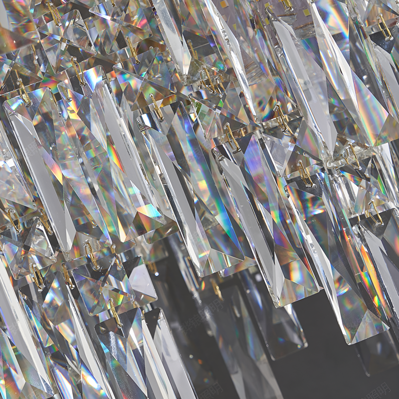 Люстра Crystal L-100cm Gold 250488-100004547
