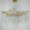 Люстра Fall Leaves Crystal D - 80 cm G9x10 Gold 250618-100005174