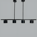 Люстра Ray Black L-100cm 20W Led 250618-100005217