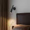 Настінні світильники H-30 cm GU10 MR11 Black / White Slim tube lamp 230318-100001490