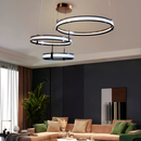 Люстра підвісна Circle Black D-80+60+40cm Black 250535-100005006