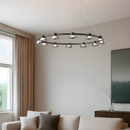 Підвісні світильники Industrial Black + Graphit 3000К-6000К D-60cm Led 12W / D-80cm Led 18W / D-100cm Led 24W 231018-100002689