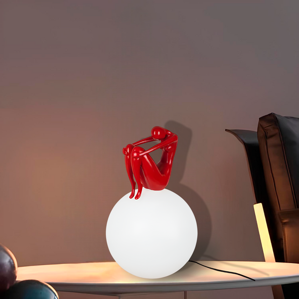 Настільна лампа Abstract Character у 2-х розмірах Е27 Red 250431-100004395