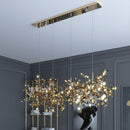 Люстра золота L-140 cm G9 Gold 4 Coins 260118-100007252
