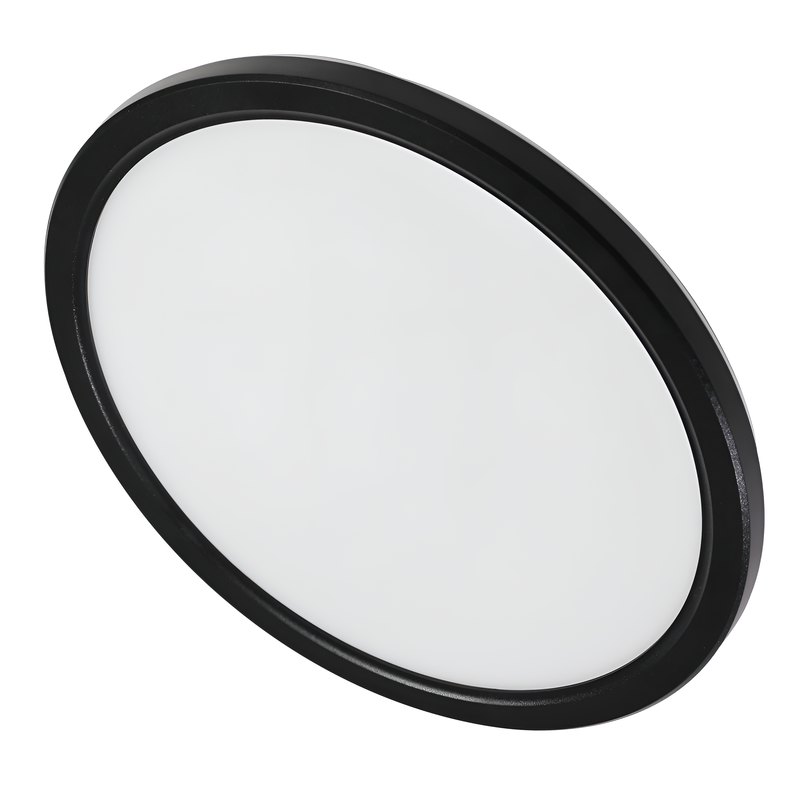 Стельовий світильник Circle D-18cm / D-22cm LED 4500K Black 250548-100004920