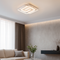 Стельова люстра біла світлодіодна L-42 cm Led 75W White Double Geometry Square 250964-100006155