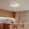 Стельова люстра біла світлодіодна L-42 cm Led 75W White Double Geometry Square 250964-100006155