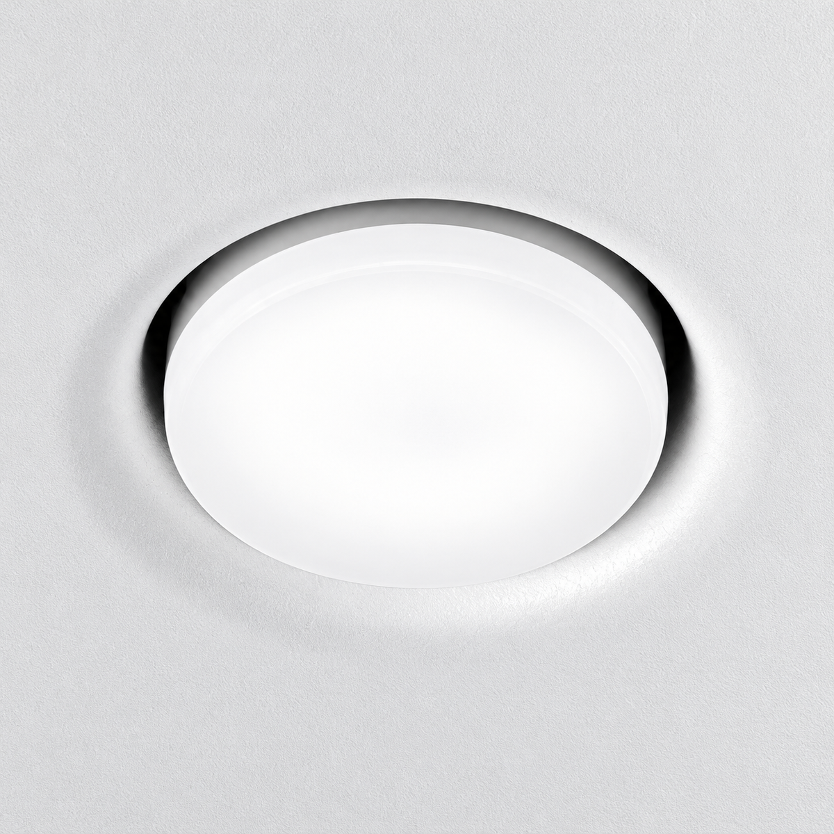 Світильник точковий врізний білий для натяжної стелі D - 10,5 cm GX53 White Bulb ceiling 261074-100009112