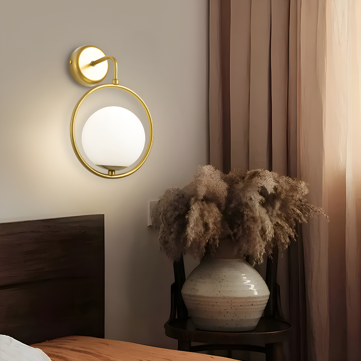 Бра Faro Bollo H-32.5cm E14 Gold 250563-100004819