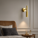 Настінний золотий світильник H-30 cm GU10 MR11 Gold Slim tube lamp 250818-100005783