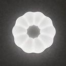 Світильник білий стельовий D-50 cm / D-60 cm Led 45W/55W White Flower Cloud 260188-100007119