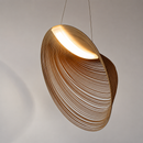 Люстра підвісна з дерева L - 60 cm Led 13W 3000K Wood – Woaph 260866-100008538