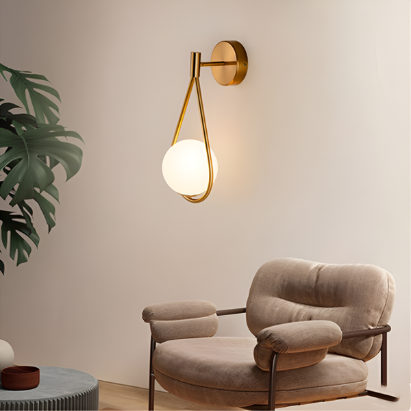 Настінний світильник Bollo berry Gold E27 250491-100004443