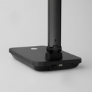 Лампа чорна акумуляторна настільна з регульованим плафоном Led 5W Plat S 251248-100006820