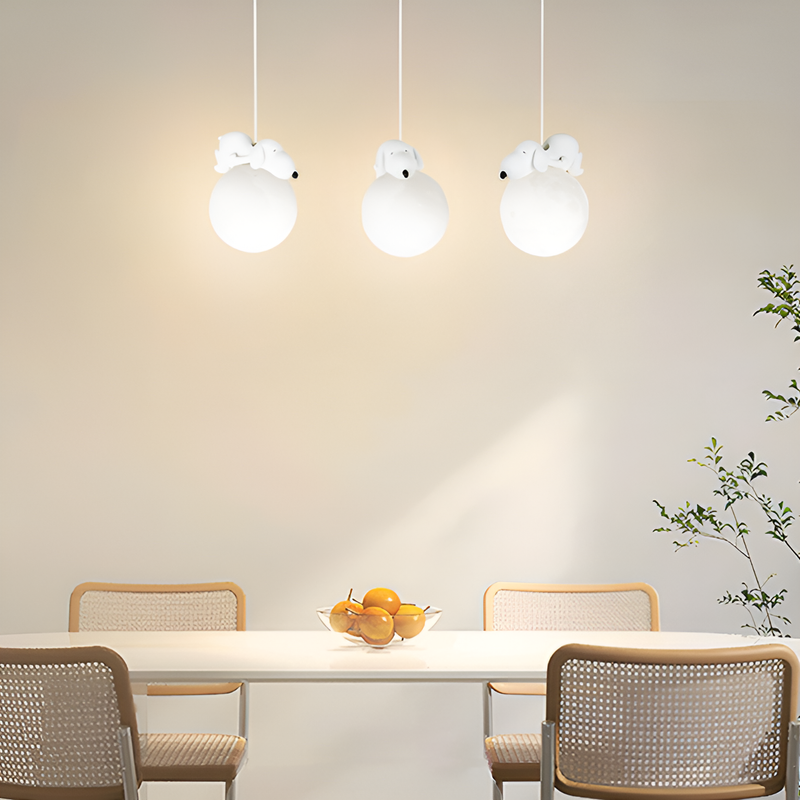 Підвісна люстра Pet Dog E27 White 250431-100004403