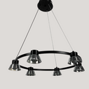 Підвісні світильники Industrial Black + Graphit 3000К-6000К D-60cm Led 12W / D-80cm Led 18W / D-100cm Led 24W 231018-100002689