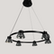 Підвісні світильники Industrial Black + Graphit 3000К-6000К D-60cm Led 12W / D-80cm Led 18W / D-100cm Led 24W 231018-100002689