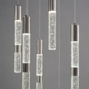 Каскадна люстра хром D-60 cm Led 54W 4000K Chrome Cascade 260576-100008039