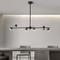 Люстра Spoon 6 L-96 см GU10*6 Black + Chrome 250419-100004429
