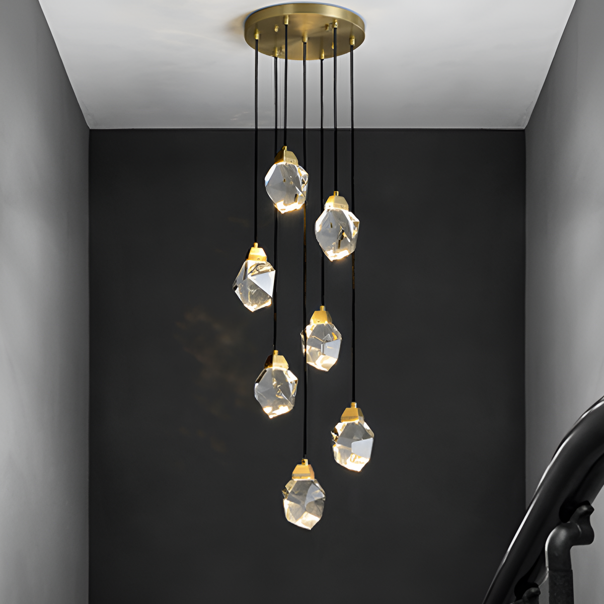 Люстра Crystal shine 7 Gold 4500K 44W 250476-100004516