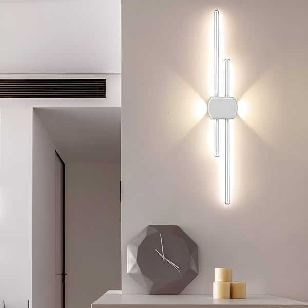 Настінні світильники 2 lines 3000K-6000K H-60 см Led 20W / H-90 см Led 30W / H-120 см Led 40W White 250419-100004345