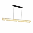 Підвісні люстри крижані L-60 cm / D-80 cm Led 3000K-6000K Clear+Black Ice 260118-100007058