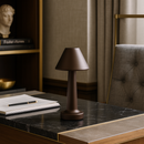 Лампа настільна автономна Cone led lamp Brown matte 240566-100003348