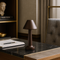 Лампа настільна автономна Cone led lamp Brown matte 240566-100003348
