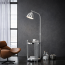 Торшер зі столиком D-35 cm H-170 cm Brass / Chrome Dome 210822-100000305