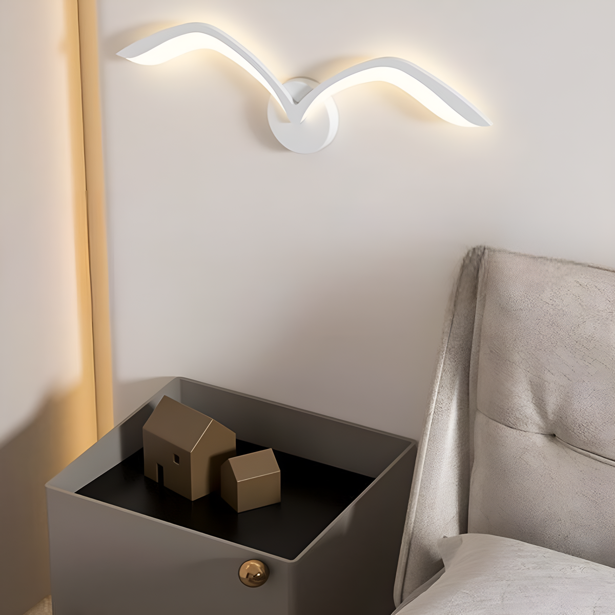 Бра Bird White 12W 4500К 250576-100004697