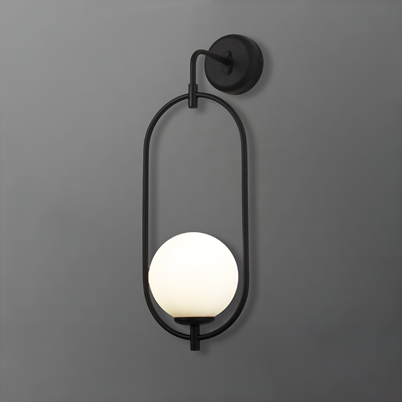 Бра Faro Bollo H-53cm D-22cm E14 Black 2505-100004829