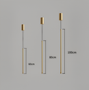 Підвісні світильники Н-60 cm / Н-80 cm / Н-100 cm Gold Linear Pipe line 210718-100000043