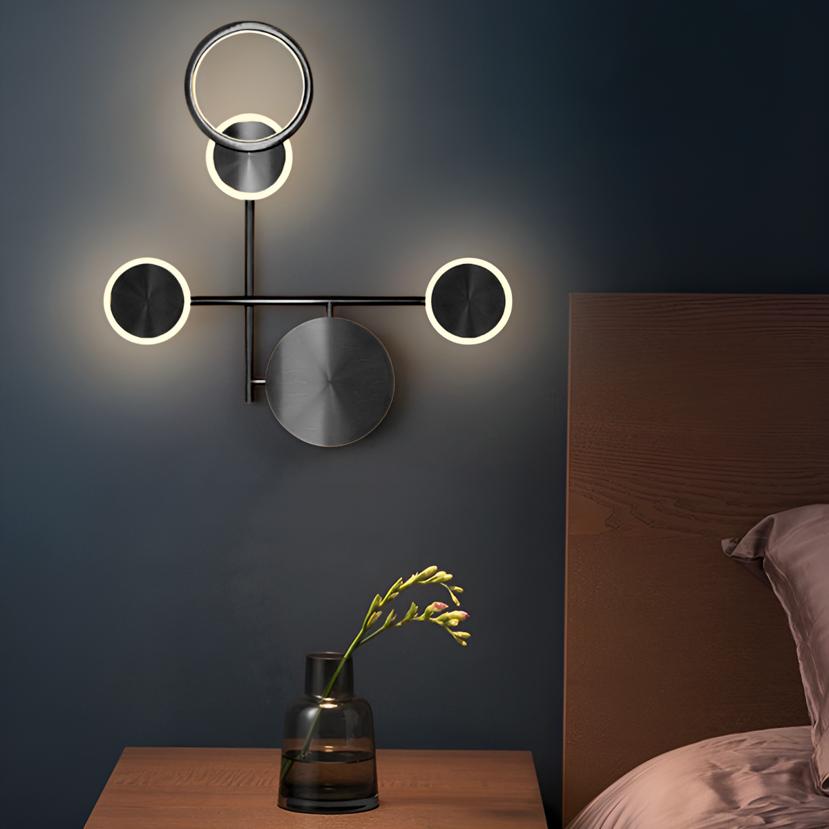 Настінний світильник Molecular small L-47 cm Led 18W Black pearl 250419-100004474