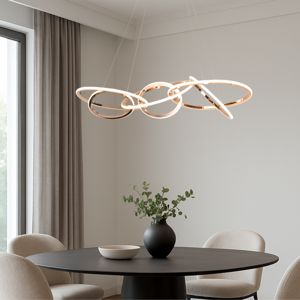 Люстра Wavy 4100К Gold L-130cm 250522-100004674