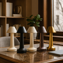 Лампа настільна автономна Cone led lamp Brown matte 240566-100003348