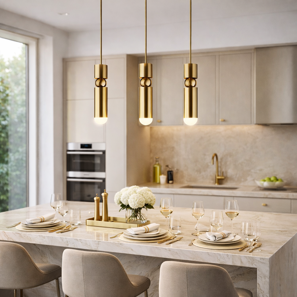 Підвіс золотий / срібний D-6 cm E27 Gold / Chrome Elegance Broom 211122-100000516
