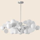 Люстра Fiore E27 Silver + White 250419-100004464