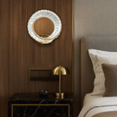 Настінний світильник золотий з кришталевим плафоном Кристал H-30 cm Led Gold+Transparent Crystal diamond 250735-100005481