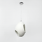 Гіпсовий білий підвісний світильник H-50 cm E27 White Vabi sabi oval 250818-100005792