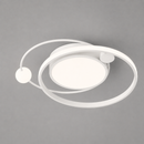 Світильник стельовий білий з пультом L - 60 cm H - 5 cm Led 78W White Saturn 260535-100008013