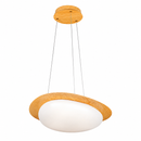 Підвісний бежевий світильник з пультом L - 54 cm Led 44W Beige Wooden Forest 260531-100007942