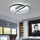 Стельовий світильник SemiCircle D-50 cm 72W LED Black 250476-100004338