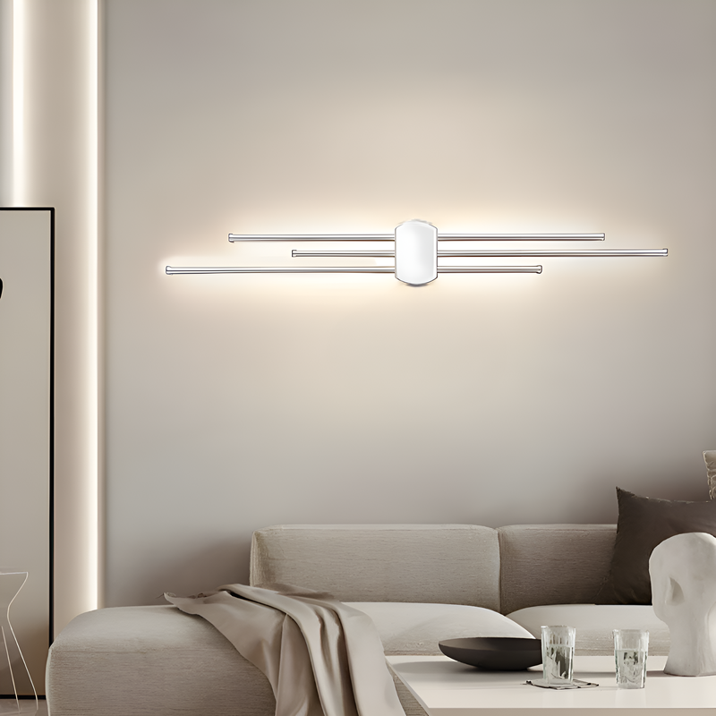 Бра лінійне 3 lines White H-60 cm/ H-90 cm /H-120 cm Led 18-28W 250419-100004348