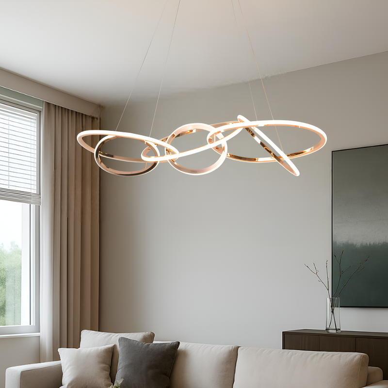 Люстра Wavy 4100К Gold L-130cm 250522-100004674