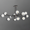 Люстра Berries G9х12 D-105cm Black + Clear 250431-100004559