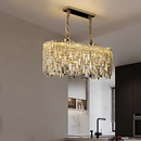Люстра Crystal L-100cm Gold 250488-100004547